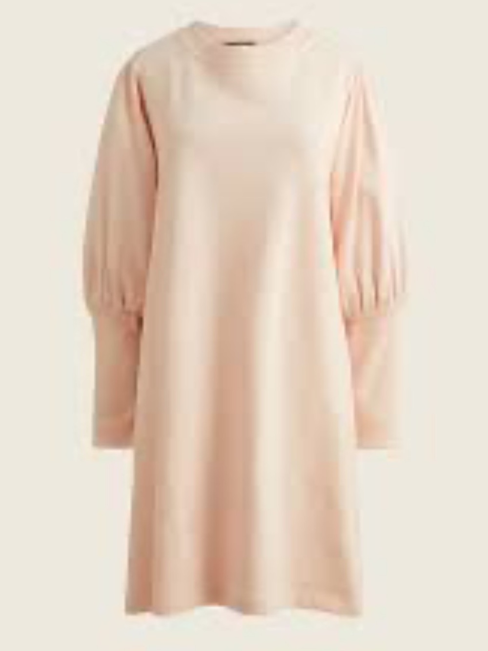 J.Crew Women’s Original Cotton
Terry She’ll Pink Puff Sleeve Sweatshirt Dress XS